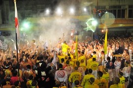 綱がつなぐ商店街