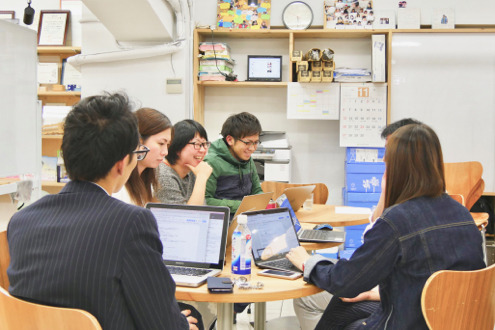 企業と若者、加速する